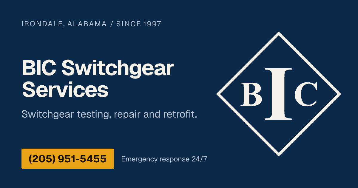 Startup & Troubleshooting Services | BIC Switchgear Services, Inc.
